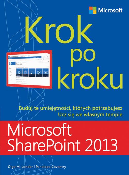 Microsoft SharePoint 2013 Krok po kroku — okładka e-booka