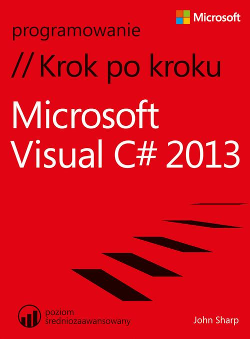 Microsoft Visual C# 2013 Krok po kroku — okładka e-booka