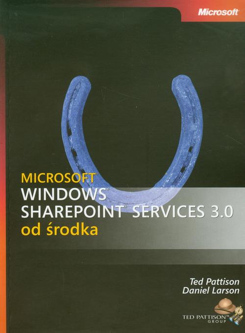 Microsoft Windows SharePoint Services 3.0 od środka — okładka e-booka