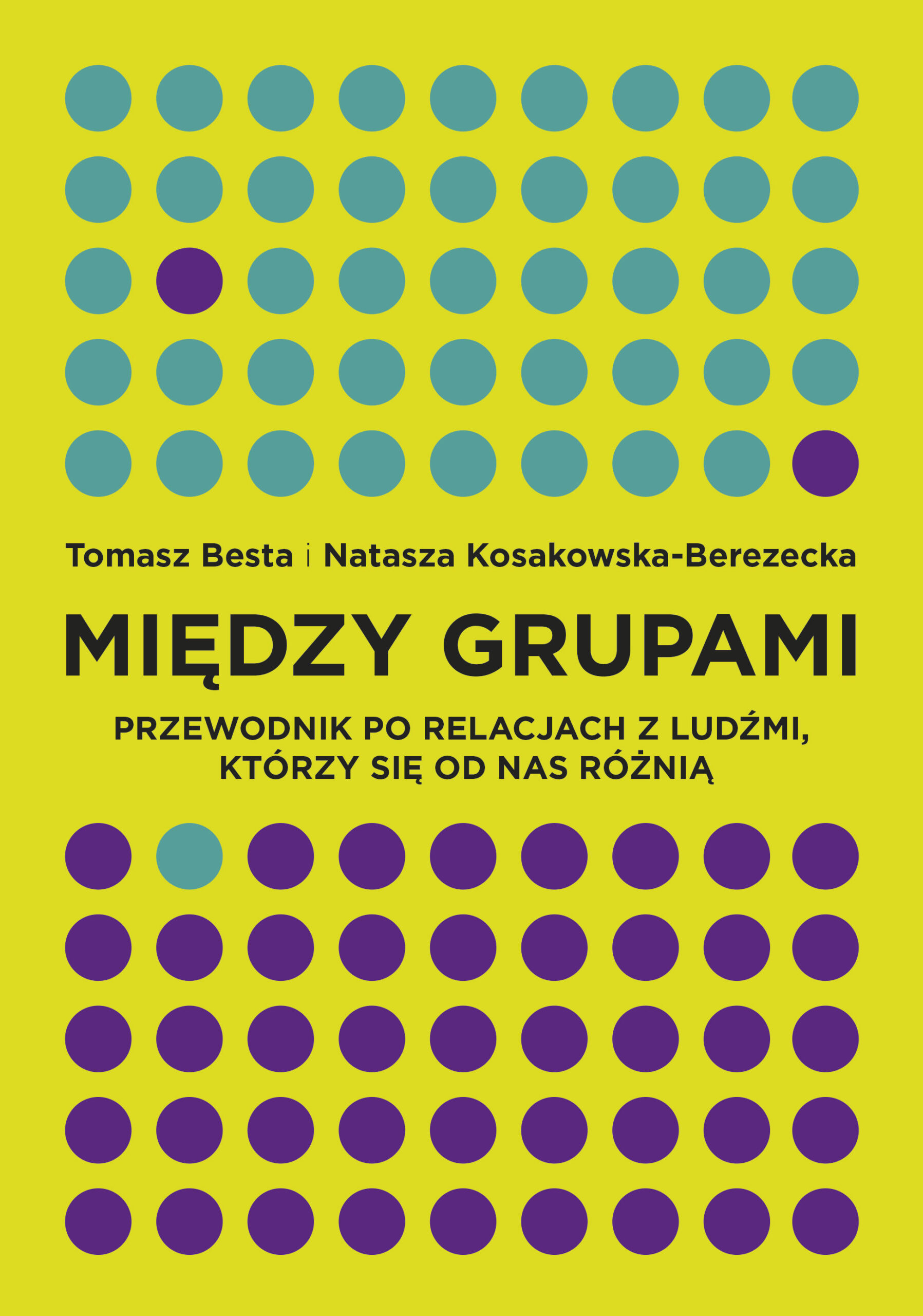 Tytuł: Między grupami. Przewodnik po relacjach z ludźmi, którzy się od nas różnią
Autor: Tomasz Besta, Natasza Kosakowska-Berezecka
Wydawnictwo: Smak Słowa
Formaty: EPUB, MOBI