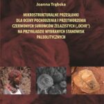 Tytuł: Mikrostrukturalne przesłanki dla oceny pochodzenia i przetworzenia czerwonych surowców żelazistych ("ochr") na przykładzie wybranych stanowisk paleolitycznych
Autor: Joanna Trąbska
Wydawnictwo: Wydawnictwo Uniwersytetu Rzeszowskiego
Formaty: PDF