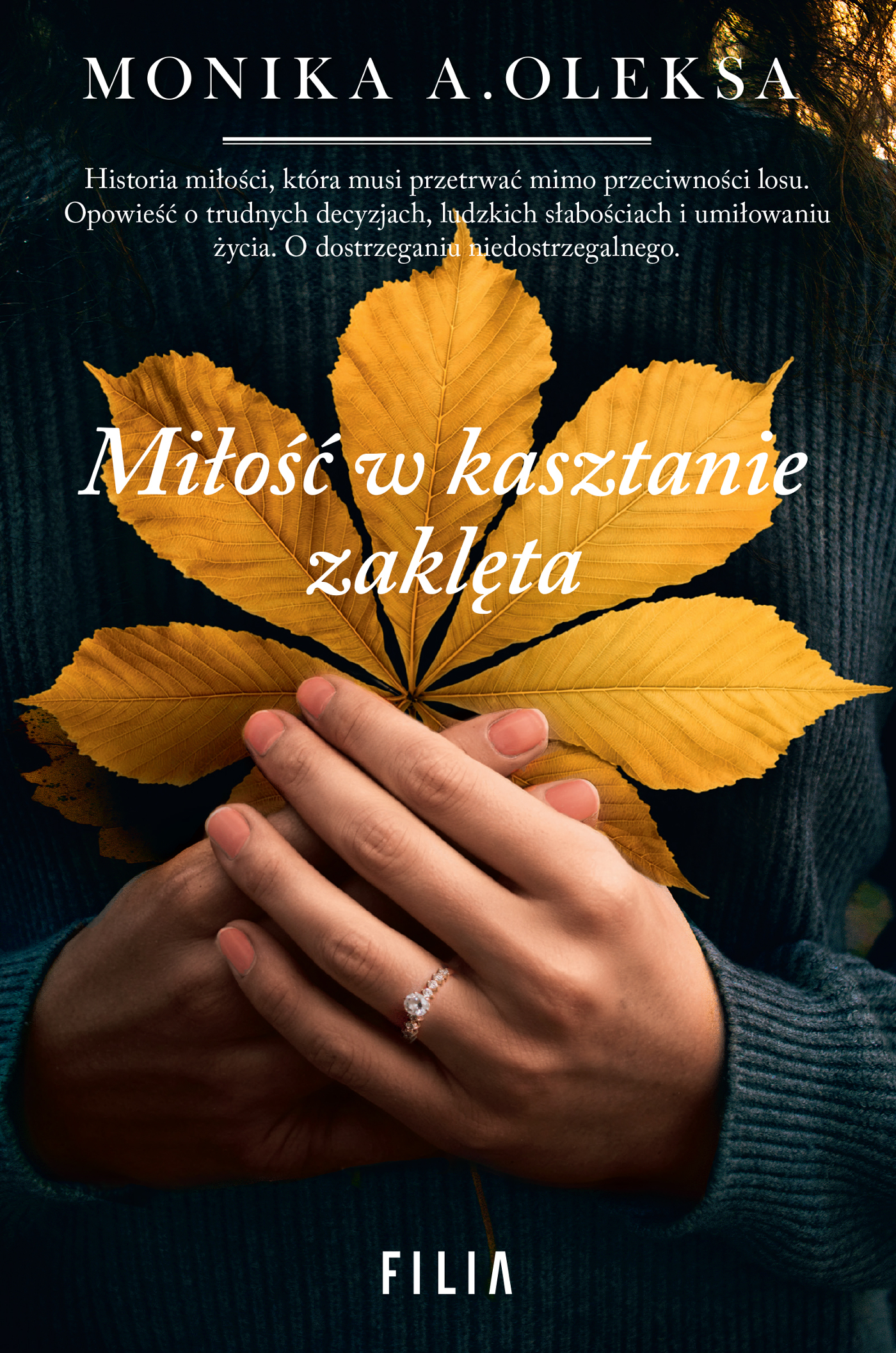 Miłość w kasztanie zaklęta — okładka e-booka