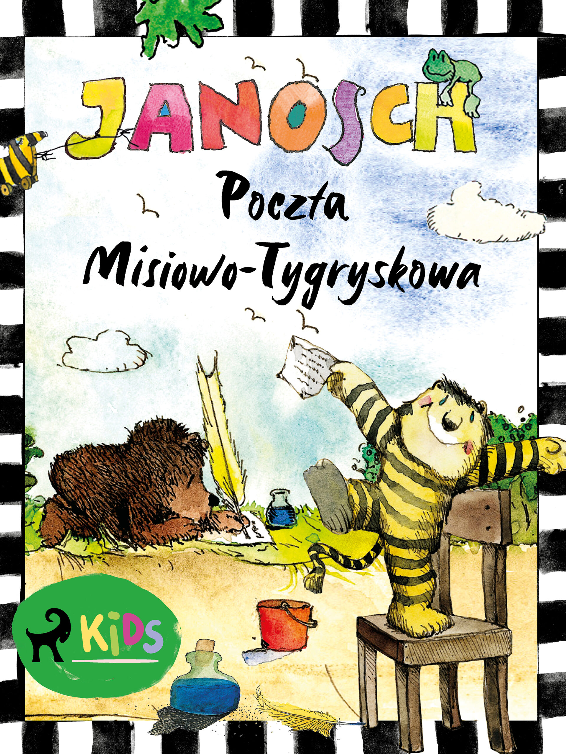 Miś i Tygrysek. Poczta Misiowo-Tygryskowa — okładka e-booka
