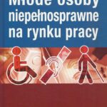 Młode osoby niepełnosprawne na rynku pracy — okładka e-booka