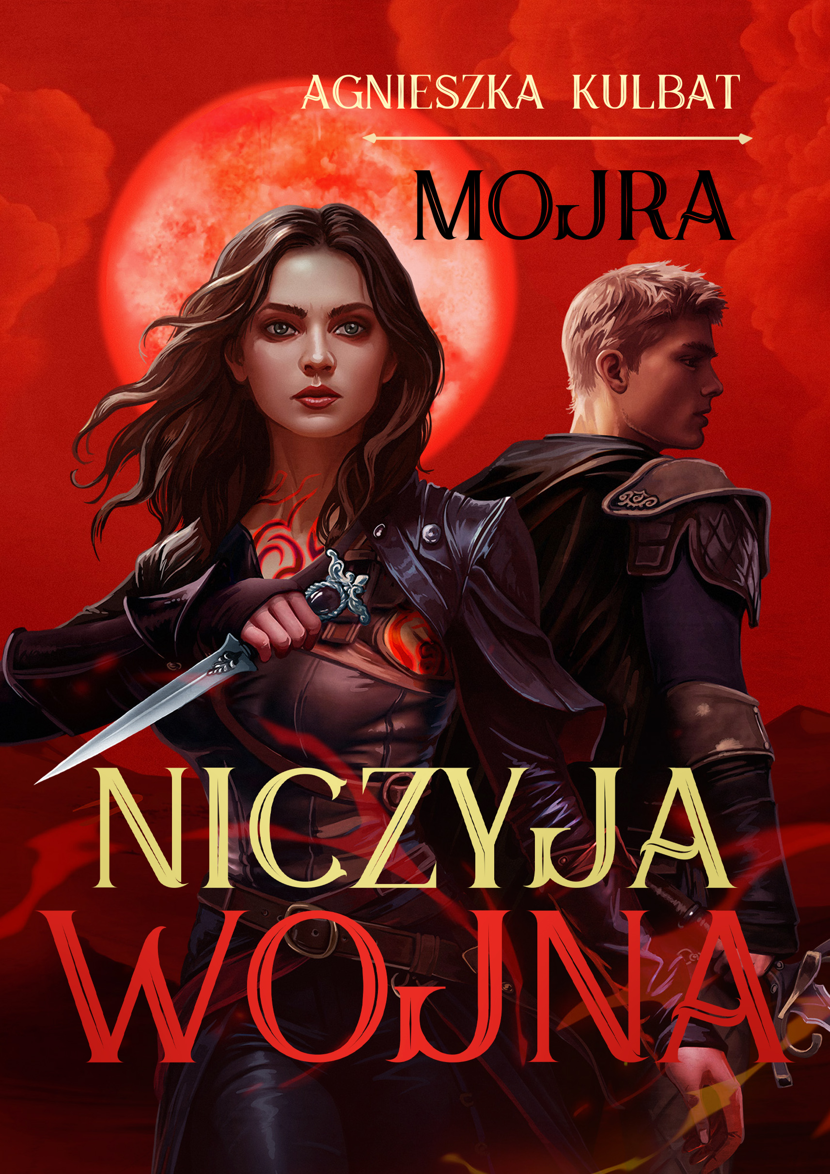 Tytuł: Mojra (#3). Mojra. Niczyja wojna
Autor: Agnieszka Kulbat
Wydawnictwo: Wydawnictwo Nowa Baśń
Formaty: EPUB, MOBI