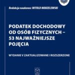 Tytuł: Monografie Podatkowe: Podatek dochodowy od osób fizycznych - 53 najważniejsze pojęcia
Autor: Prof. dr hab. Witold Modzelewski
Wydawnictwo: Instytut Studiów Podatkowych Modzelewski i Wspólnicy
Formaty: PDF