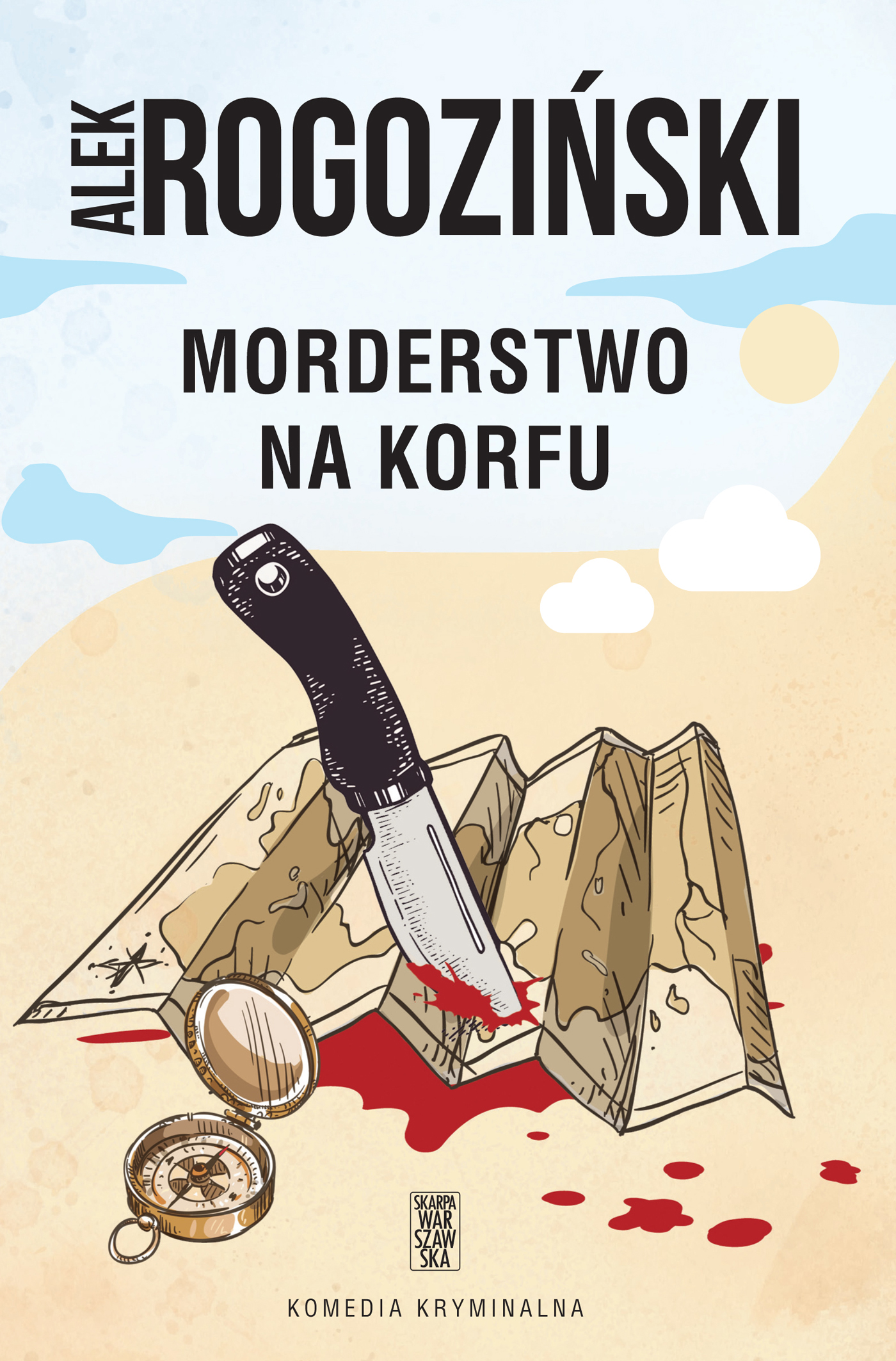 Tytuł: Morderstwo na Korfu
Autor: Alek Rogoziński
Wydawnictwo: Skarpa Warszawska
Formaty: EPUB, MOBI