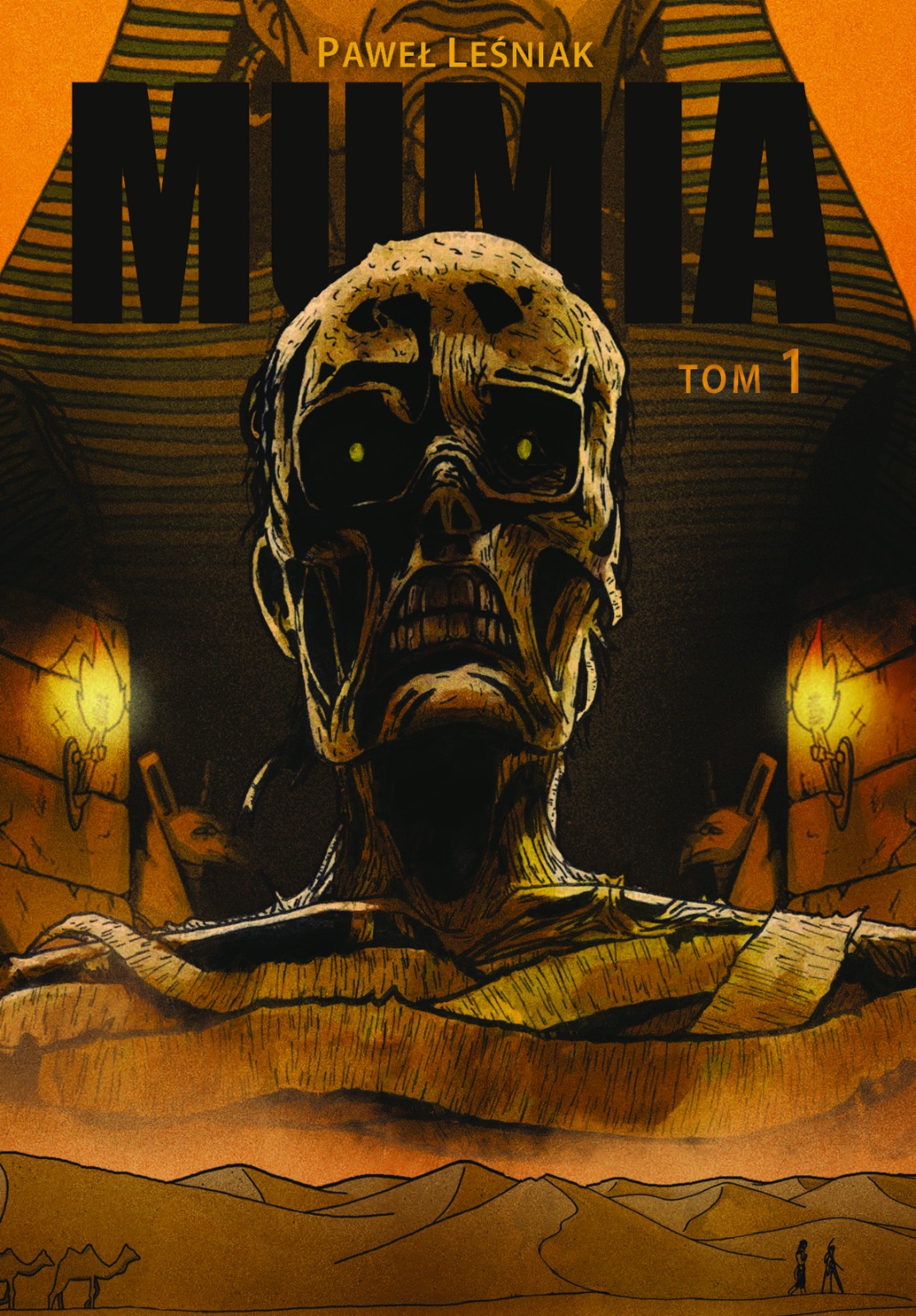 Mumia (Tom 1). Mumia Tom 1 — okładka e-booka