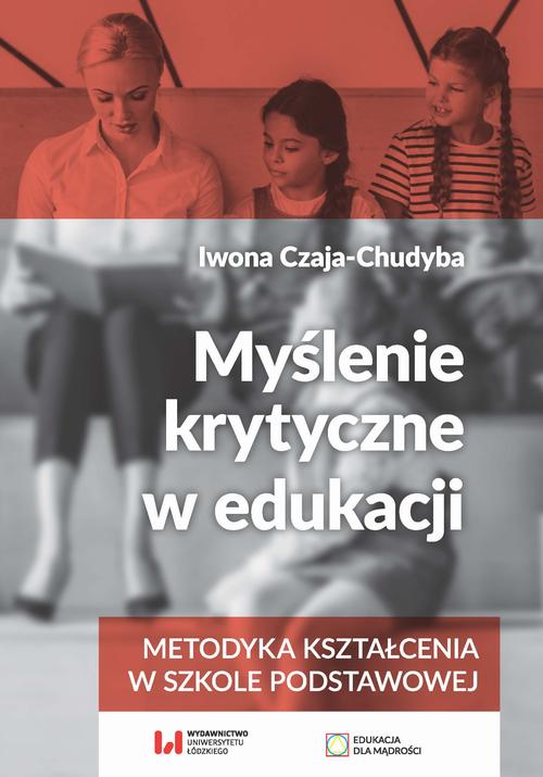 Myślenie krytyczne w edukacji — okładka e-booka