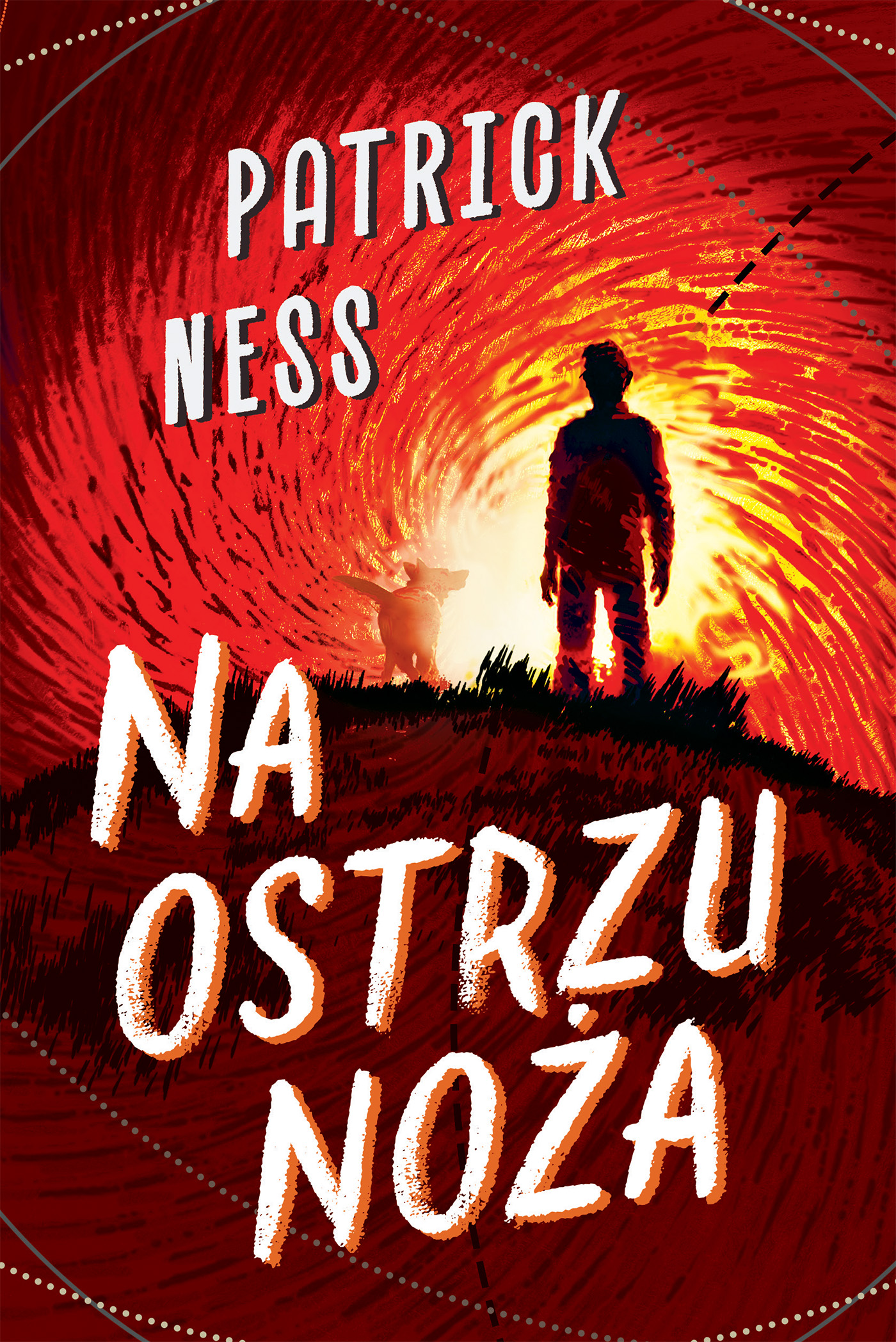 Na ostrzu noża — okładka e-booka