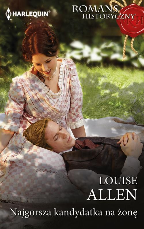 Tytuł: Najgorsza kandydatka na żonę
Autor: Louise Allen
Wydawnictwo: Harlequin
Formaty: MOBI, EPUB