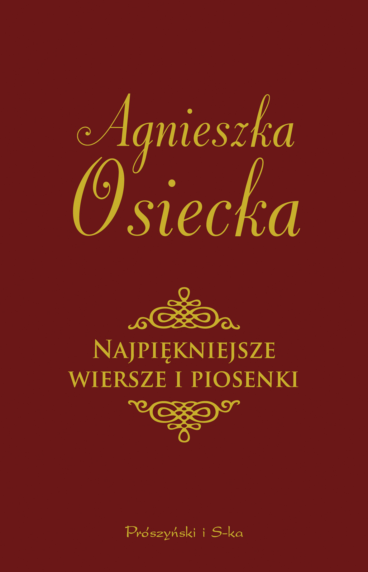 Najpiękniejsze wiersze i piosenki — okładka e-booka