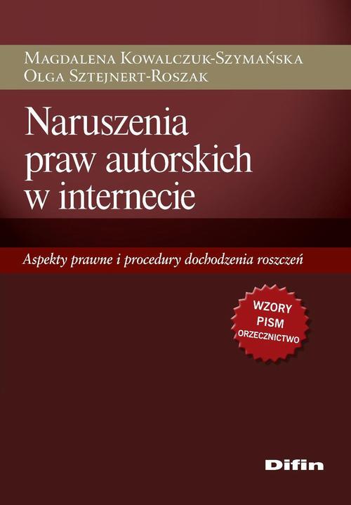 Tytuł: Naruszenia praw autorskich w internecie. Aspekty prawne i procedury dochodzenia roszczeń
Autor: Praca zbiorowa
Wydawnictwo: Difin
Formaty: PDF