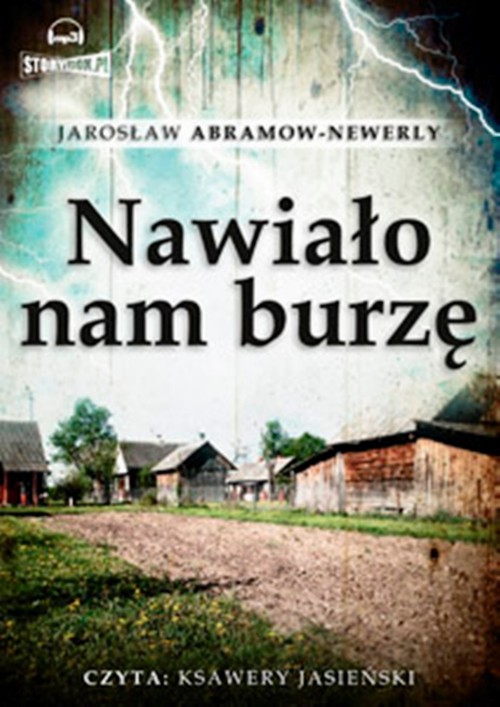 Nawiało nam burzę — okładka audiobooka