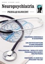 Tytuł: Neuropsychiatria. Przegląd Kliniczny NR 2(2)/2009
Autor:
Wydawnictwo: Medical Education
Formaty: PDF