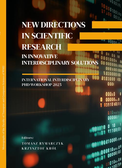 New directions in scientific research in innovative interdisciplinary solutions International Interdisciplinary PhD Workshop 2025 — okładka e-booka
