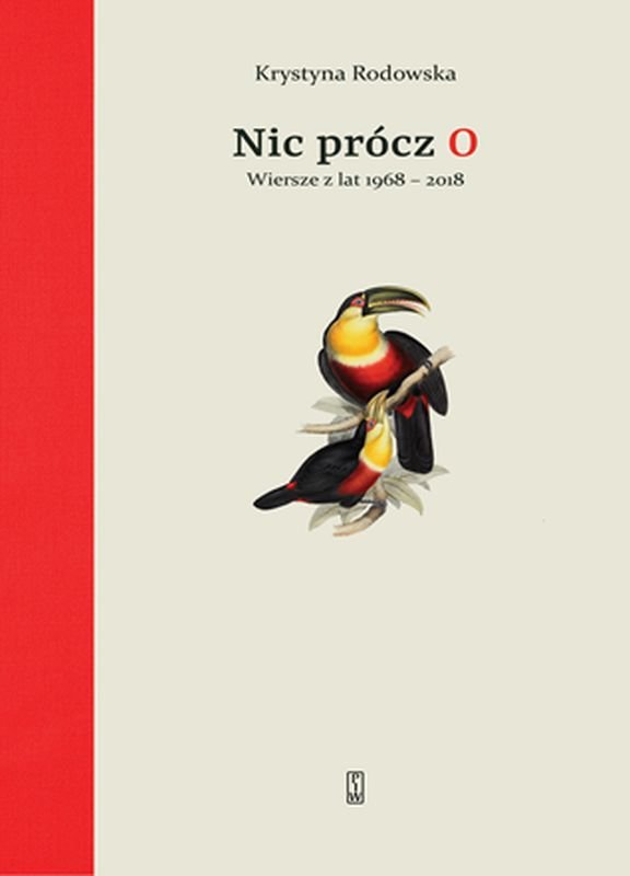 Nic prócz O. Wiersze z lat 1968 - 2018 — okładka e-booka