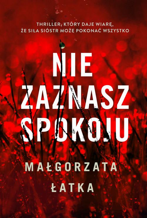 Nie zaznasz spokoju — okładka e-booka