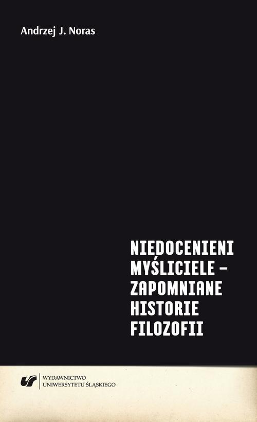 Niedocenieni myśliciele – zapomniane historie filozofii — okładka e-booka