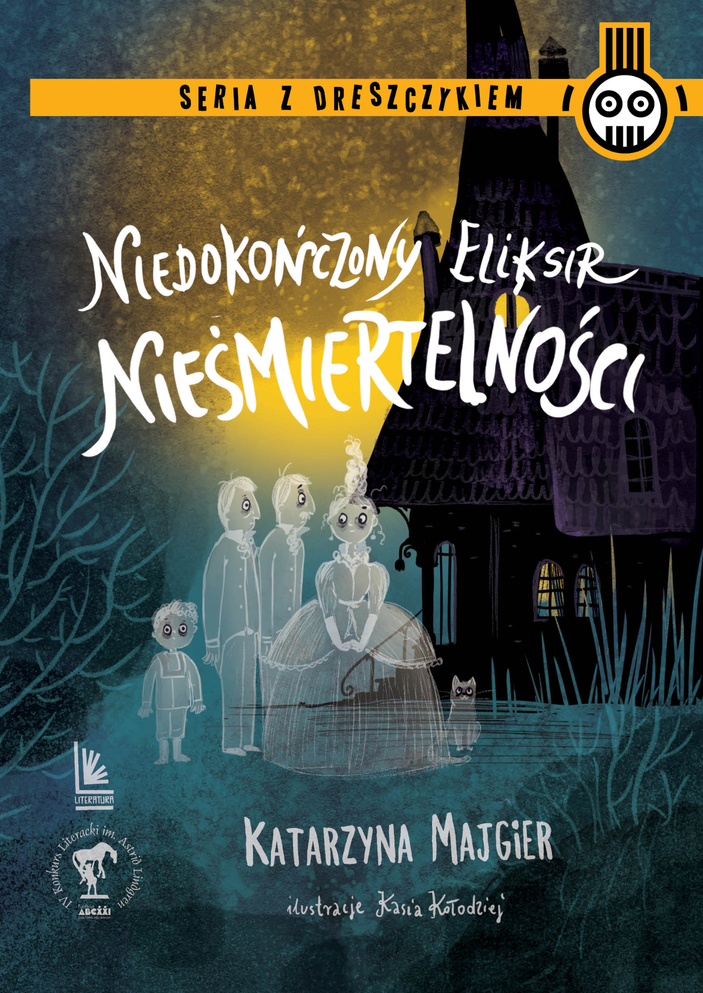 Tytuł: Niedokończony eliksir nieśmiertelności
Autor: Katarzyna Majgier
Wydawnictwo: Literatura
Formaty: EPUB, MOBI