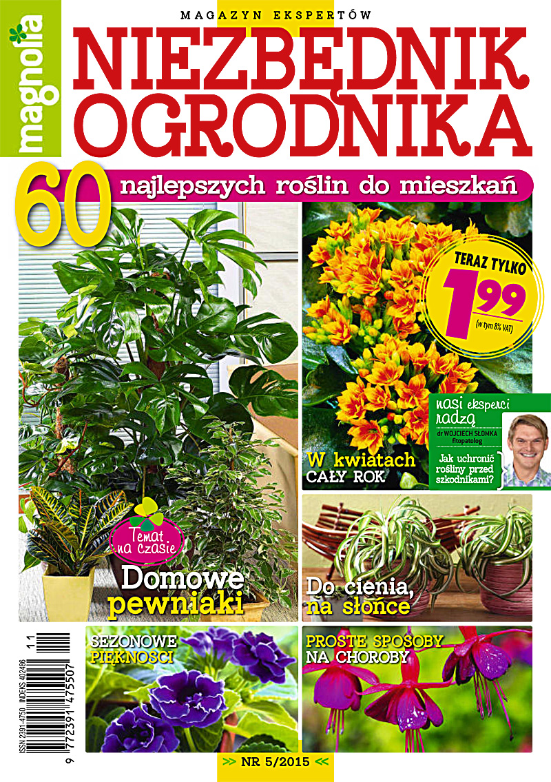 Niezbędnik Ogrodnika 5/2015. Magazyn Ekspertów — okładka e-booka