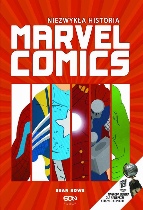 Niezwykła historia Marvel Comics — okładka wydania