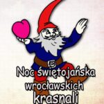 Noc świętojańska wrocławskich krasnali — okładka e-booka