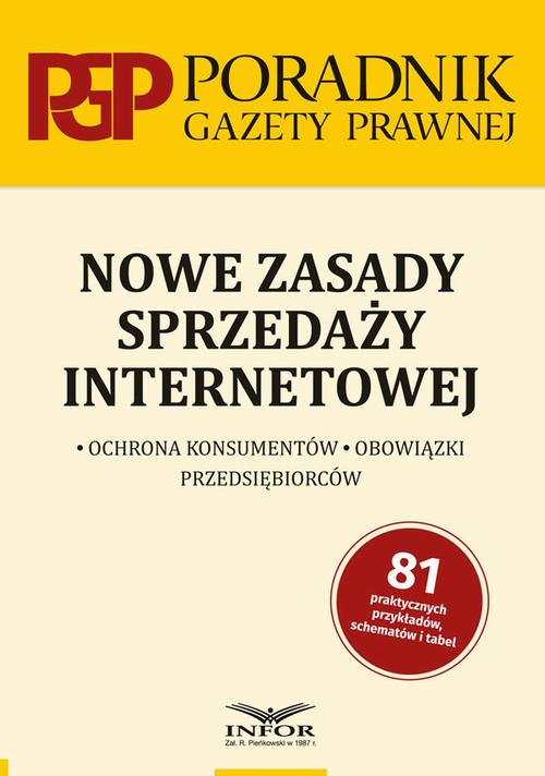 Nowe zasady sprzedaży internetowej — okładka e-booka