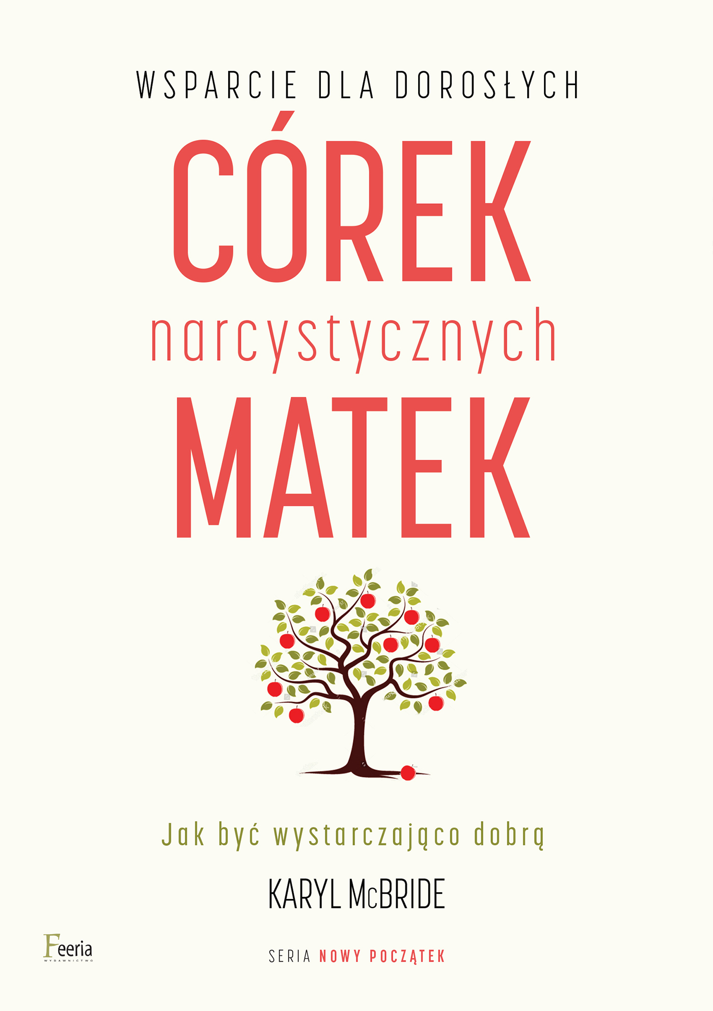 Tytuł: NOWY POCZĄTEK. Wsparcie dla dorosłych córek narcystycznych matek
Autor: Karyl McBride
Wydawnictwo: Wydawnictwo JK (Aha, Feeria)
Formaty: EPUB, MOBI