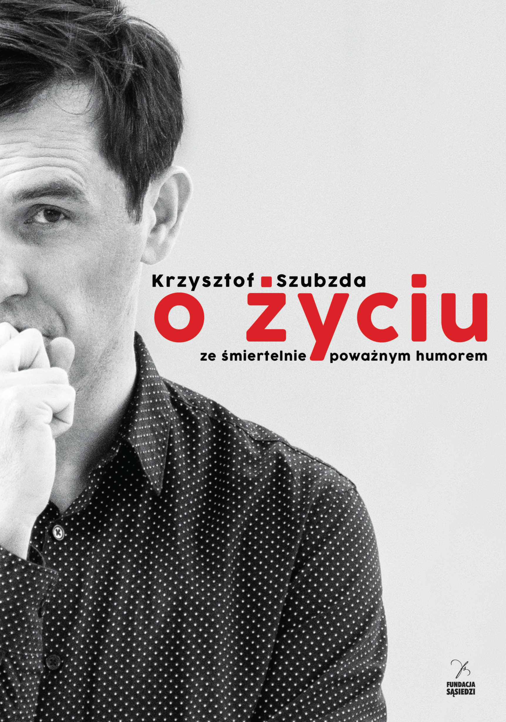 O życiu ze śmiertelnie poważnym humorem — okładka e-booka