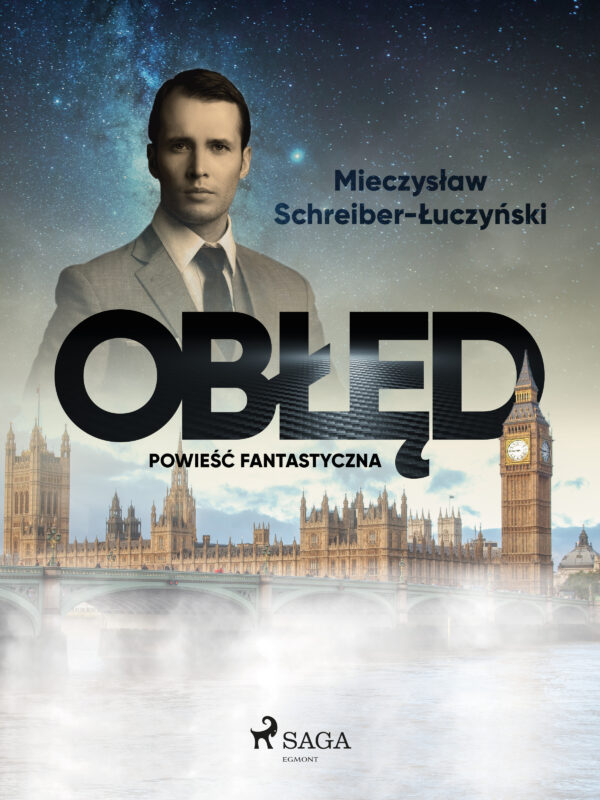 Obłęd: powieść fantastyczna — okładka