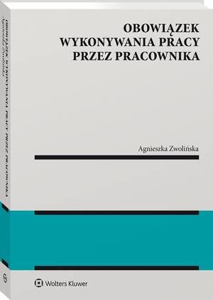 Obowiązek wykonywania pracy przez pracownika — okładka e-booka