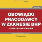 Obowiązki pracodawcy w zakresie bhp – praktyczny poradnik — okładka e-booka
