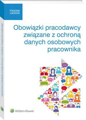 Obowiązki pracodawcy związane z ochroną danych osobowych pracownika — okładka e-booka