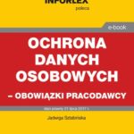 Ochrona danych osobowych – obowiązki pracodawcy — okładka e-booka