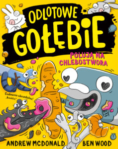 Odlotowe gołębie polują na Chlebostwora — okładka e-booka