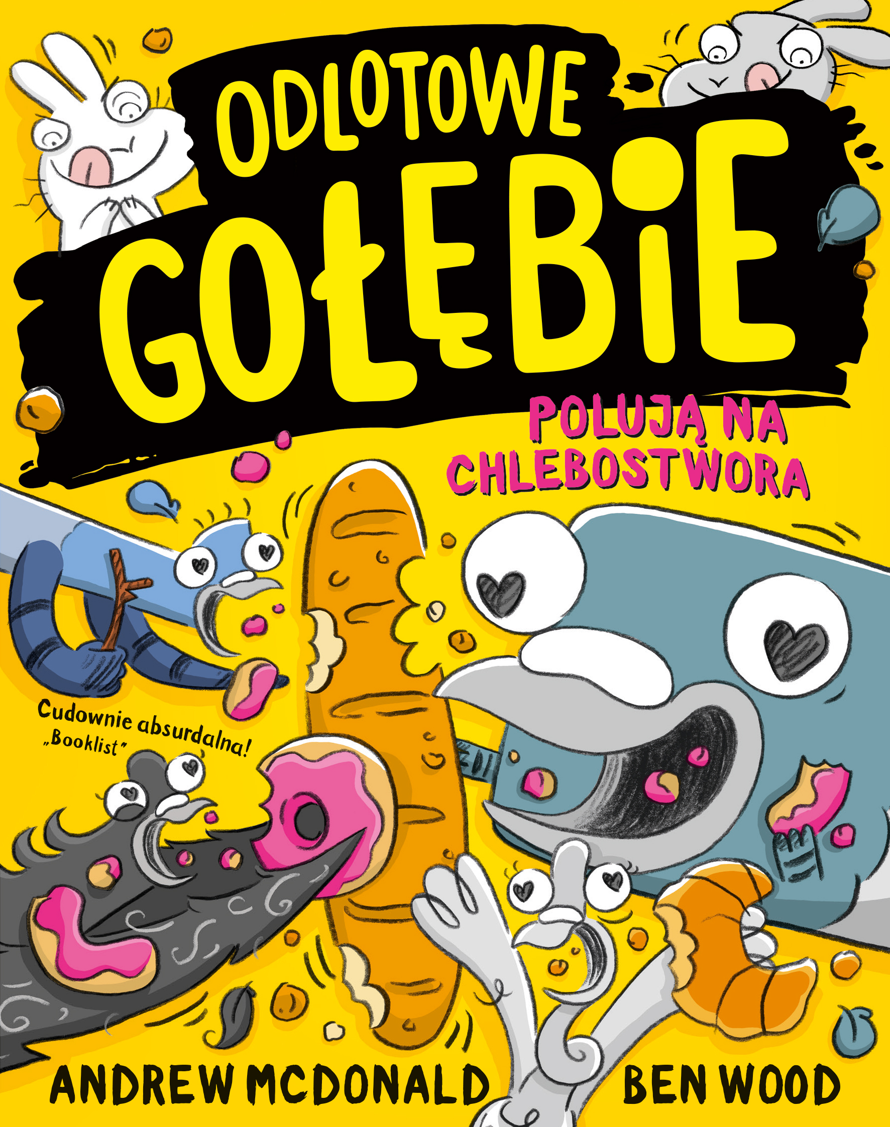 Tytuł: Odlotowe gołębie polują na Chlebostwora
Autor: Andrew McDonald, Ben Wood
Wydawnictwo: Emotikon
Formaty: PDF
