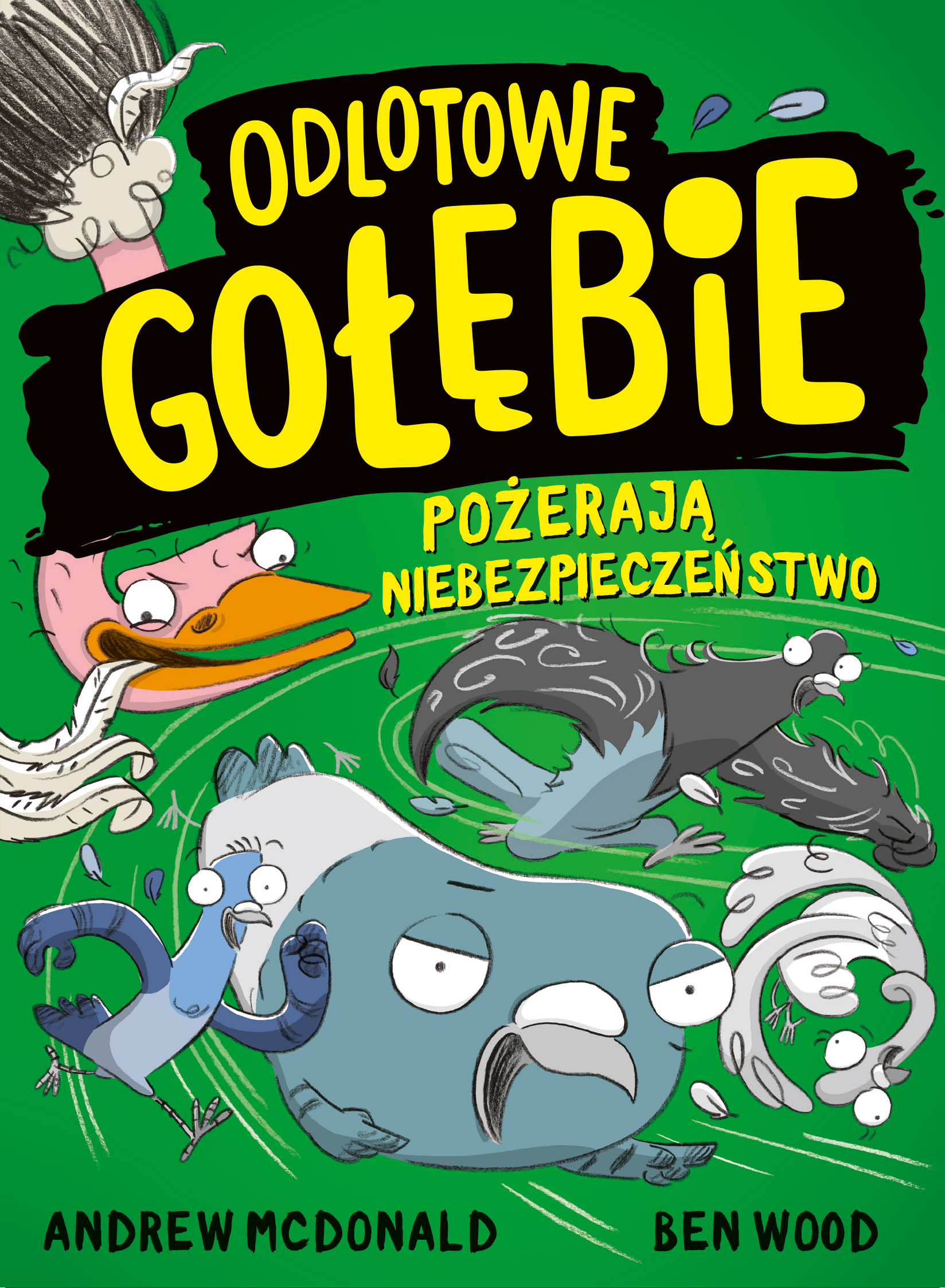 Tytuł: Odlotowe gołębie pożerają niebezpieczeństwo
Autor: Andrew McDonald, Ben Wood
Wydawnictwo: Emotikon
Formaty: PDF