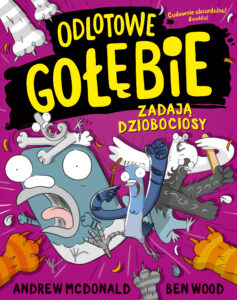 Odlotowe gołębie zadają dziobociosy — okładka e-booka