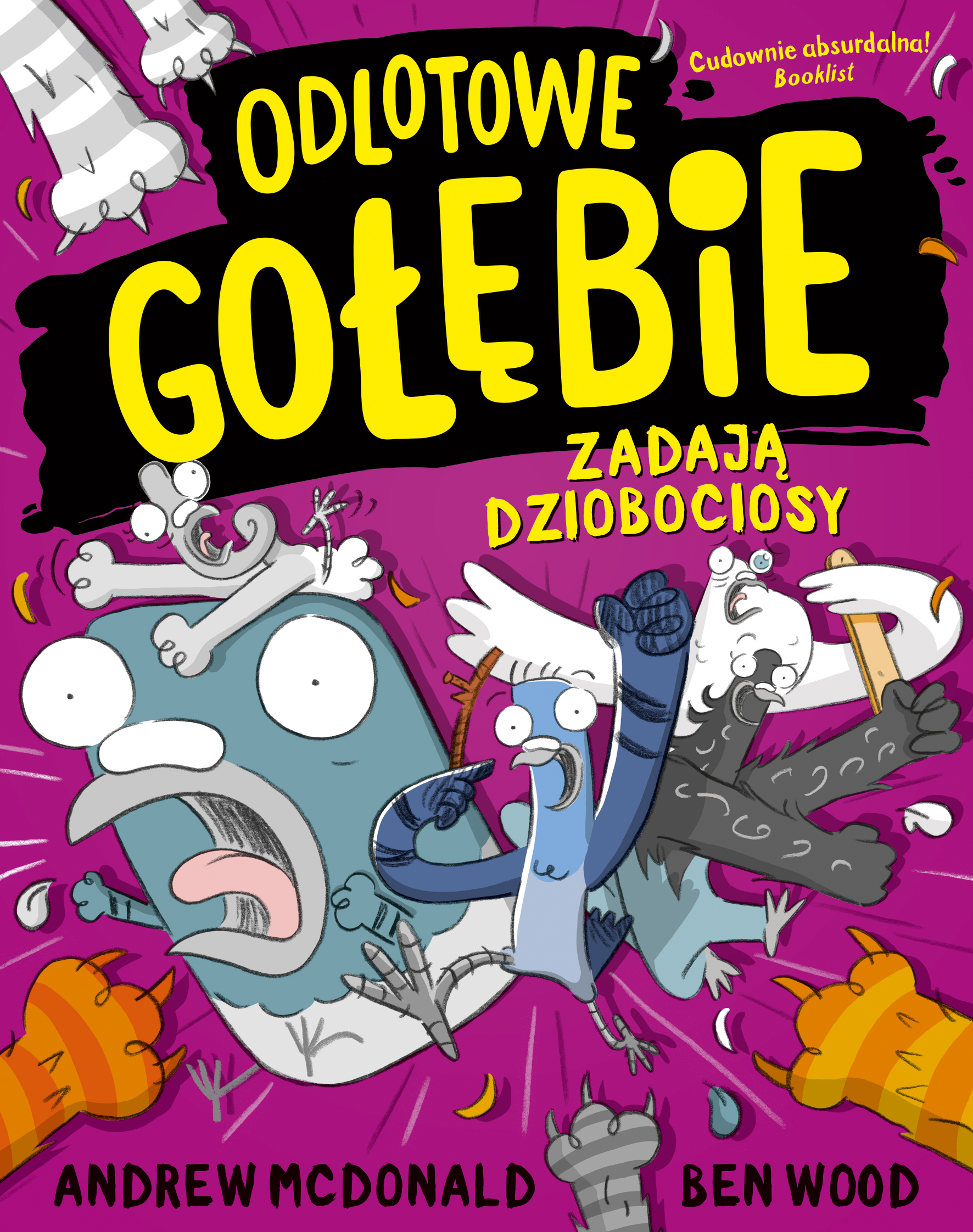 Tytuł: Odlotowe gołębie zadają dziobociosy
Autor: Andrew McDonald, Ben Wood
Wydawnictwo: Emotikon
Formaty: PDF