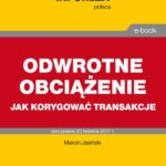 ODWROTNE OBCIĄŻENIE jak korygować transakcje — okładka e-booka