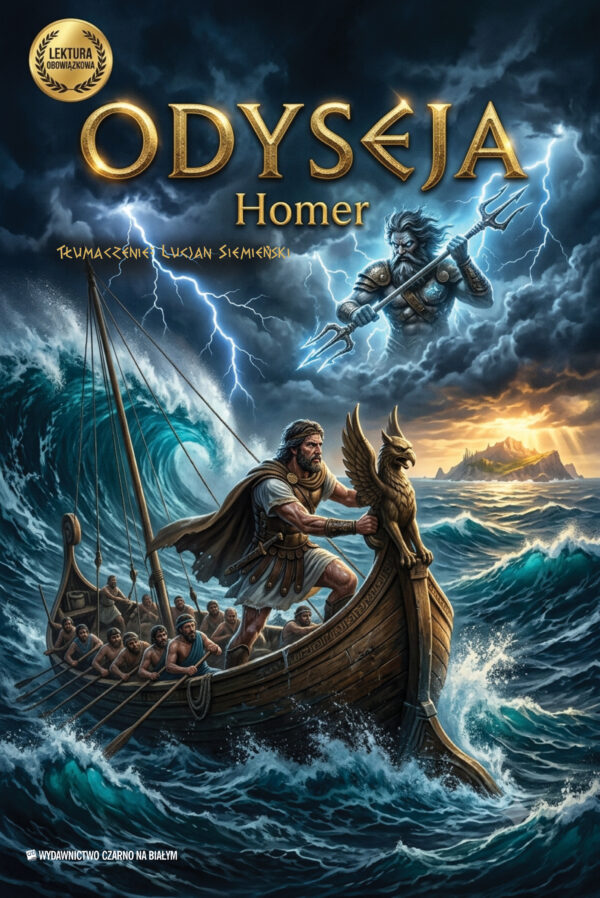 Tytuł: Odyseja
Autor: Homer Hómēros
Wydawnictwo: Czarno na Białym
Formaty: EPUB, MOBI