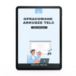Opracowane arkusze TELC B1 - speaking. Ebook