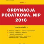 Ordynacja podatkowa, NIP 2018. Podatki część 3 — okładka e-booka