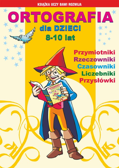 Ortografia dla dzieci 8-10 lat — okładka e-booka