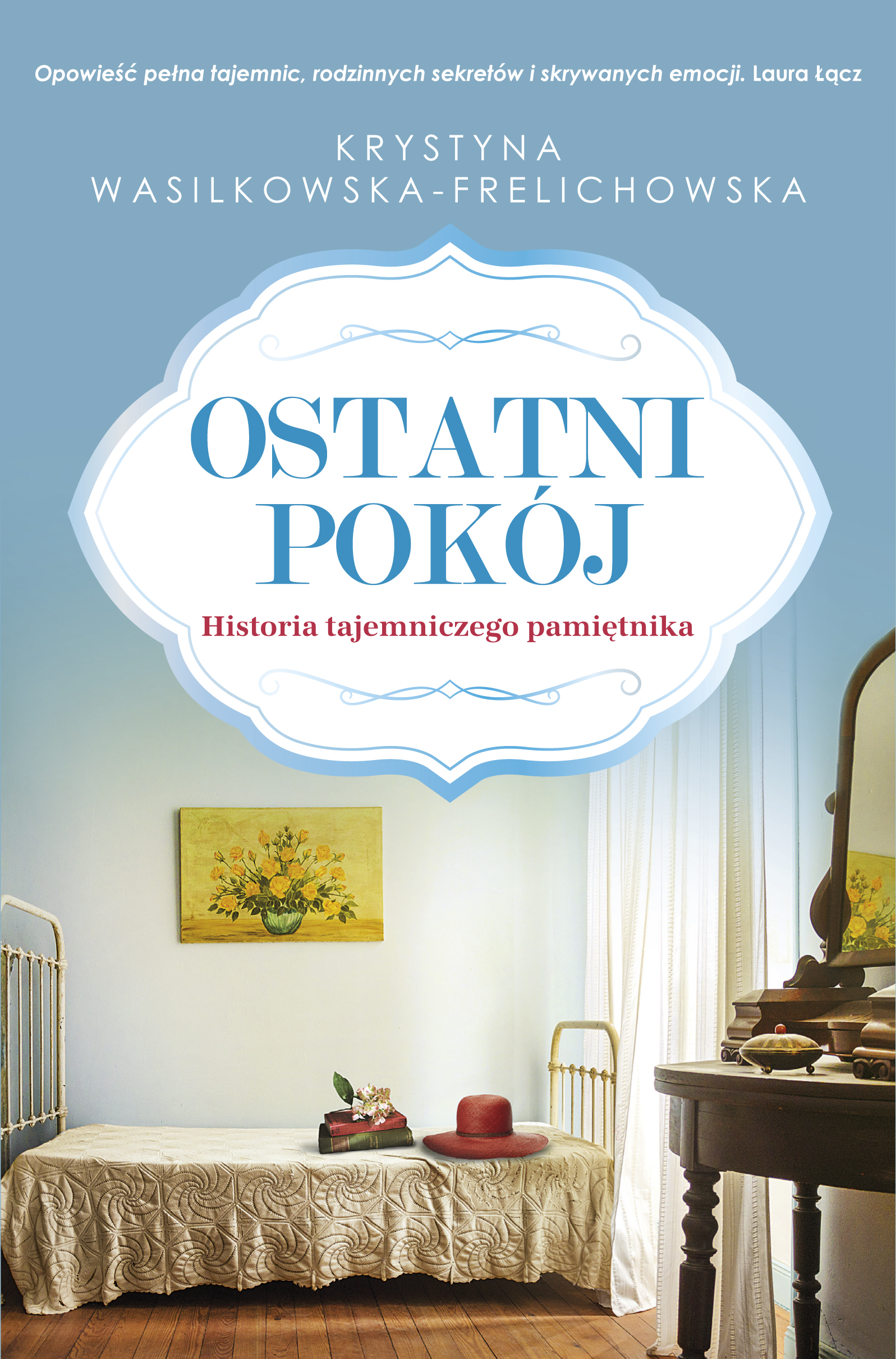 Tytuł: Ostatni Pokój
Autor: Krystyna Wasilkowska Frelichowska
Wydawnictwo: Skarpa Warszawska
Formaty: EPUB, MOBI