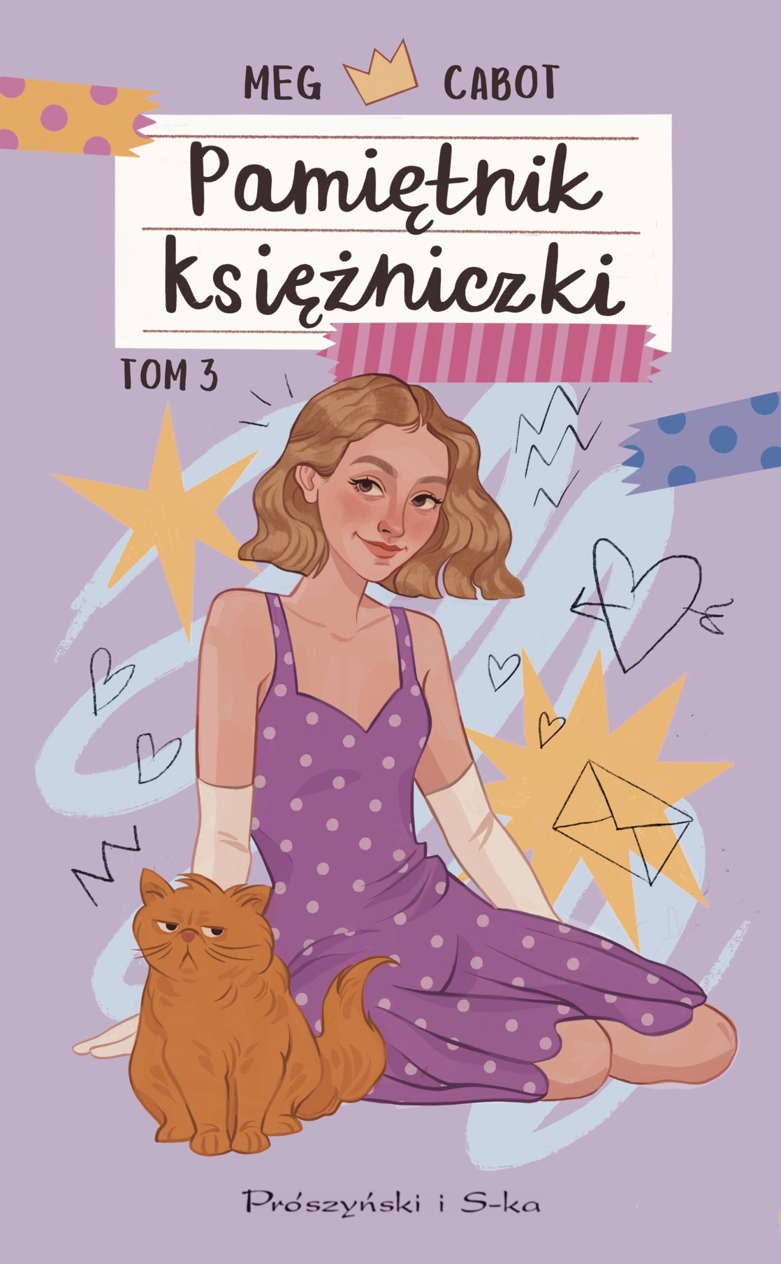 Pamiętnik księżniczki. Tom 3. Zakochana księżniczka — okładka