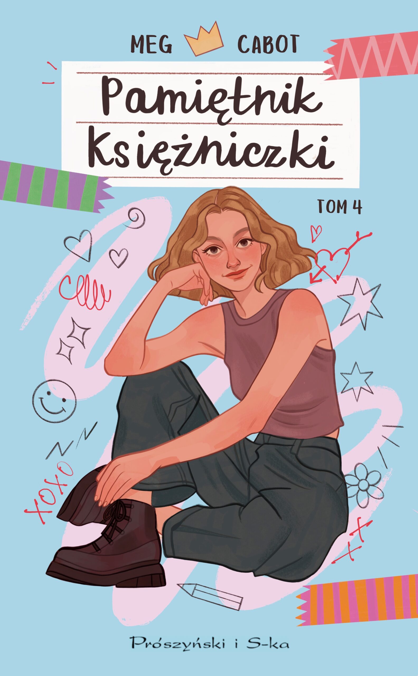Pamiętnik księżniczki. Tom 4. Księżniczka ma chłopaka — okładka e-booka