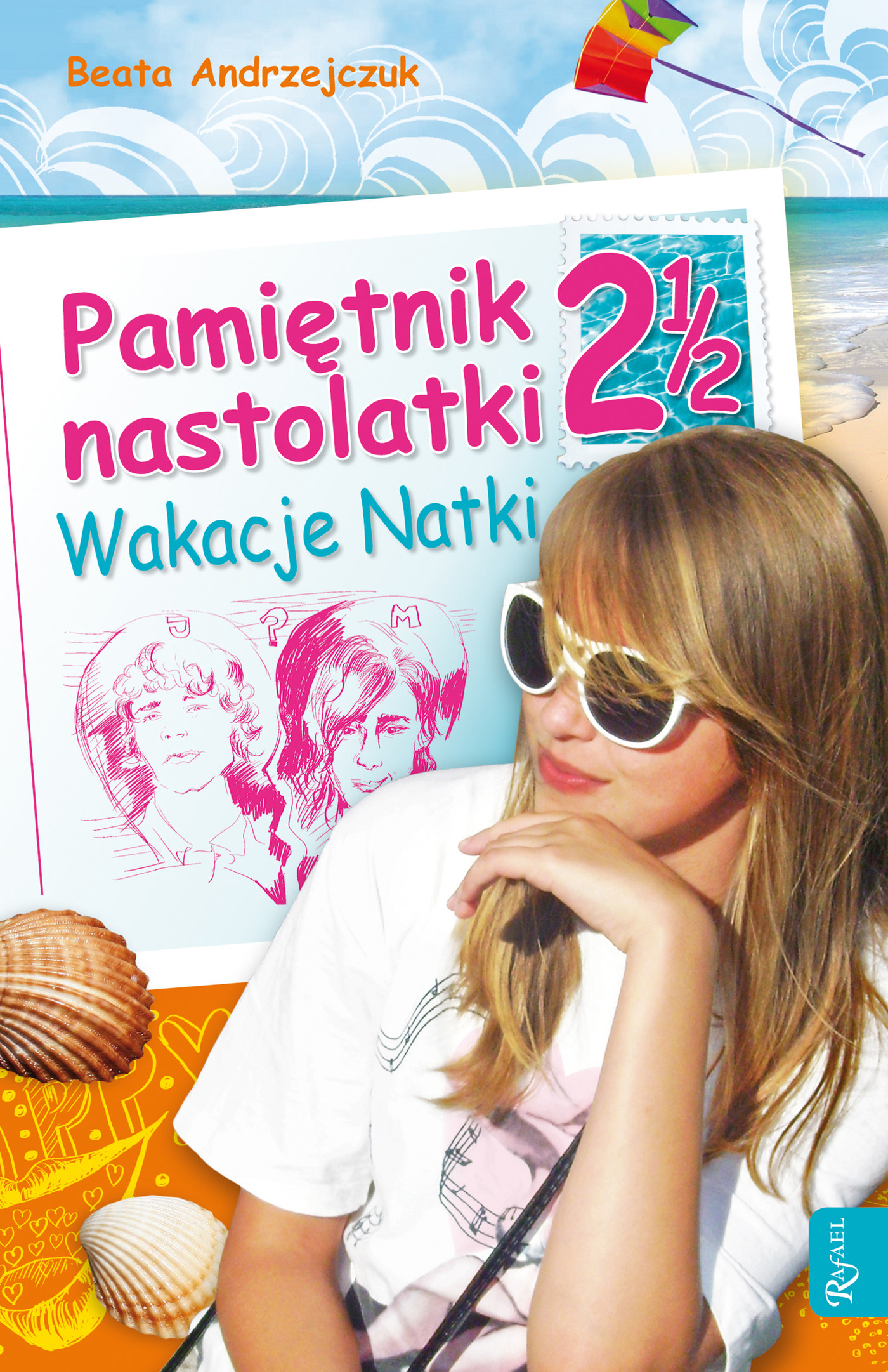 Pamiętnik nastolatki 2 1/2. Wakacje Natki — okładka e-booka