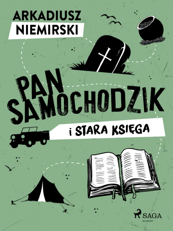 Pan Samochodzik i stara księga — okładka